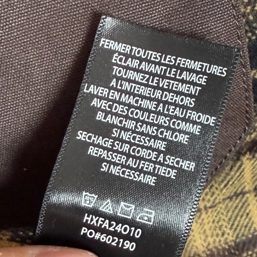 NWT HAWX MEN'S OAKDALE SOLID CHORE COAT, Brown, Size Large